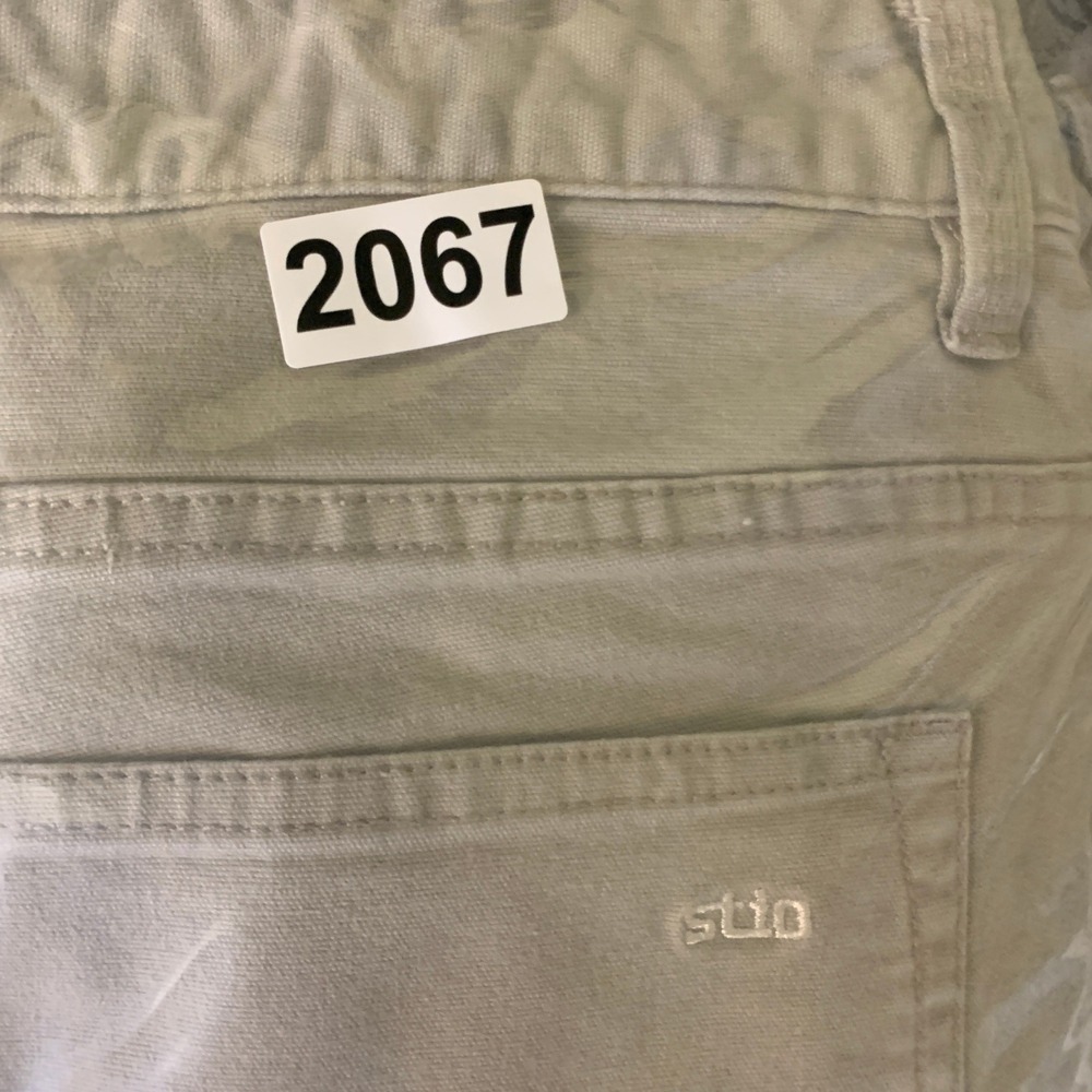Stio Rivet Canvas Pant Mens 35L Light Khaki Tan Organic Cotton Stretch 200091 - Picture 11 of 11
